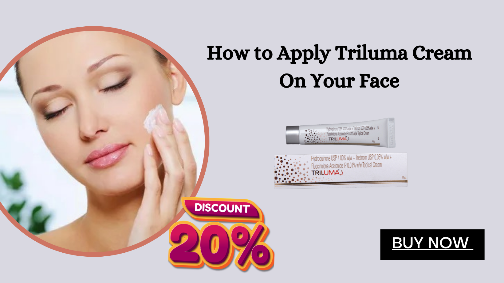 How to Apply Triluma Cream on Your Face - Mastering the Art